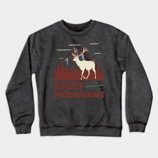 Rocky Mountains National Park Crewneck Sweatshirt